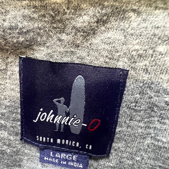 Johnnie-O Quarter-Zip Pullover, Size Large, Silo Ridge - Picture 4 of 10